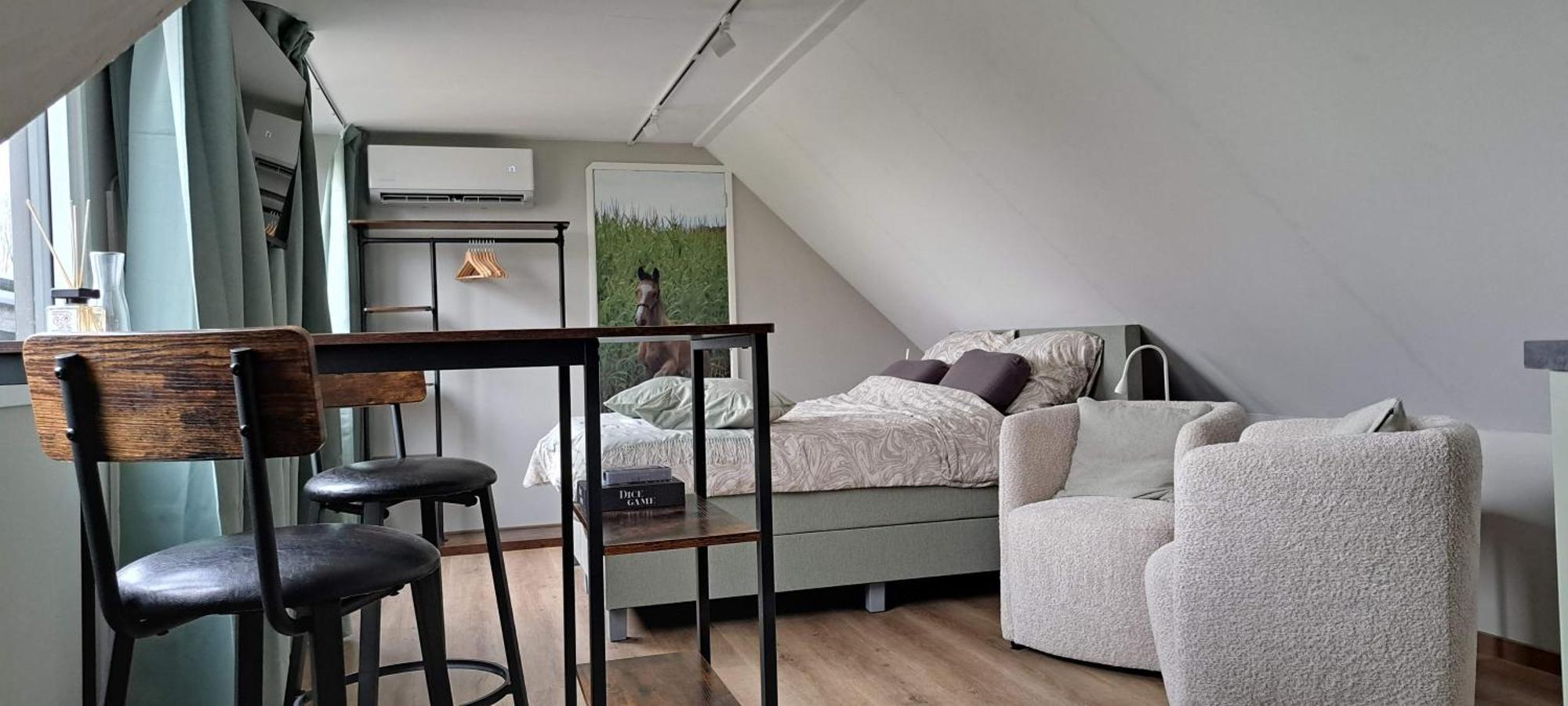 B&B De Blauwe Melkbus Harskamp 외부 사진